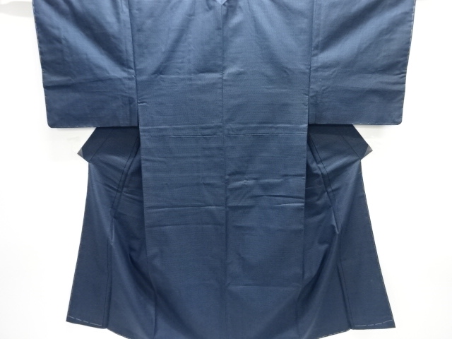 JAPANESE KIMONO FOR MEN / UNUSED NISHIJIN OMESHI / WOVEN KIKKO KASURI